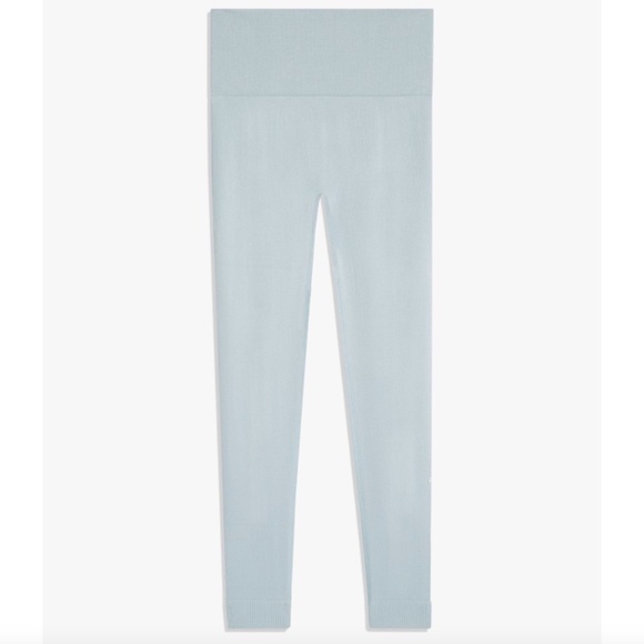 NWT WeWoreWhat Pearl Blue Seamless Leggings - Picture 9 of 11